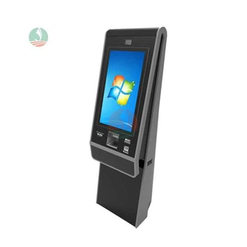 Check-in do hotel no quiosque